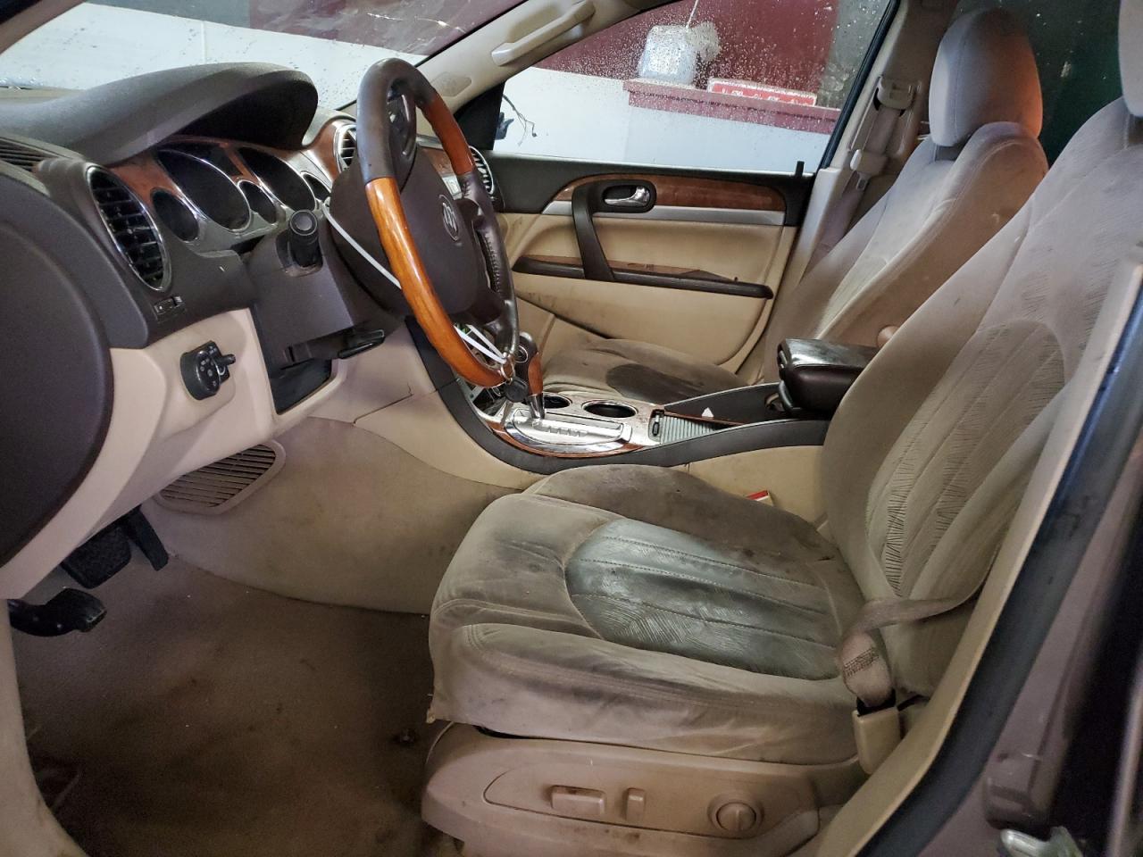 2012 Buick Enclave VIN 5GAKRAED6CJ393924 Copart auction photo, front end / rear end damage thumbnail 7