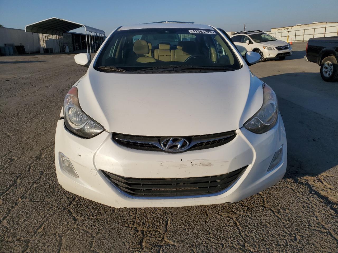 2013 Hyundai Elantra VIN 5NPDH4AE1DH271203 Copart auction photo, side damage thumbnail 5