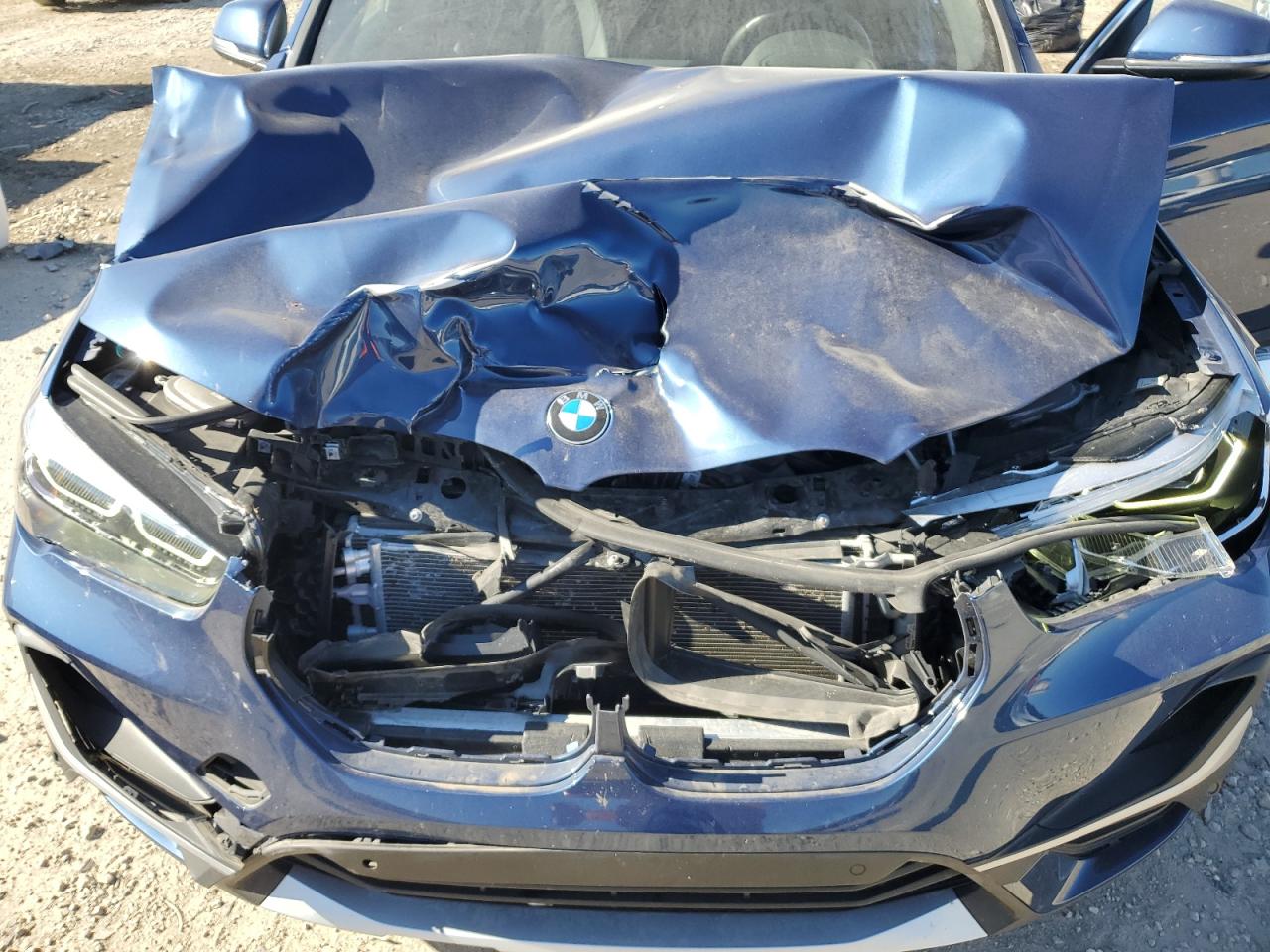 2022 BMW X1 VIN WBXJG9C09N5V09338 Copart auction photo, front end damage thumbnail 12