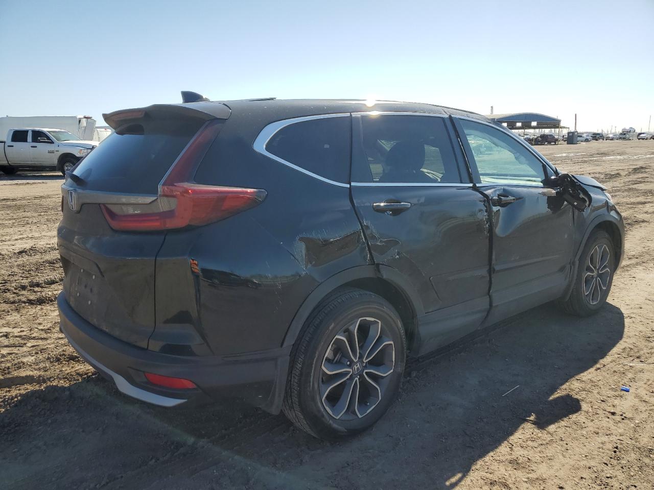 2022 Honda CR-V VIN 5J6RW1H88NA022331 Copart auction photo, rollover / side damage thumbnail 3