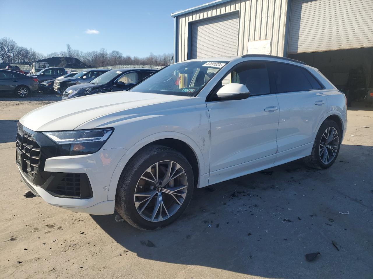 2021 Audi Q8 VIN WA1AVAF15MD014688 - Copart auction photo