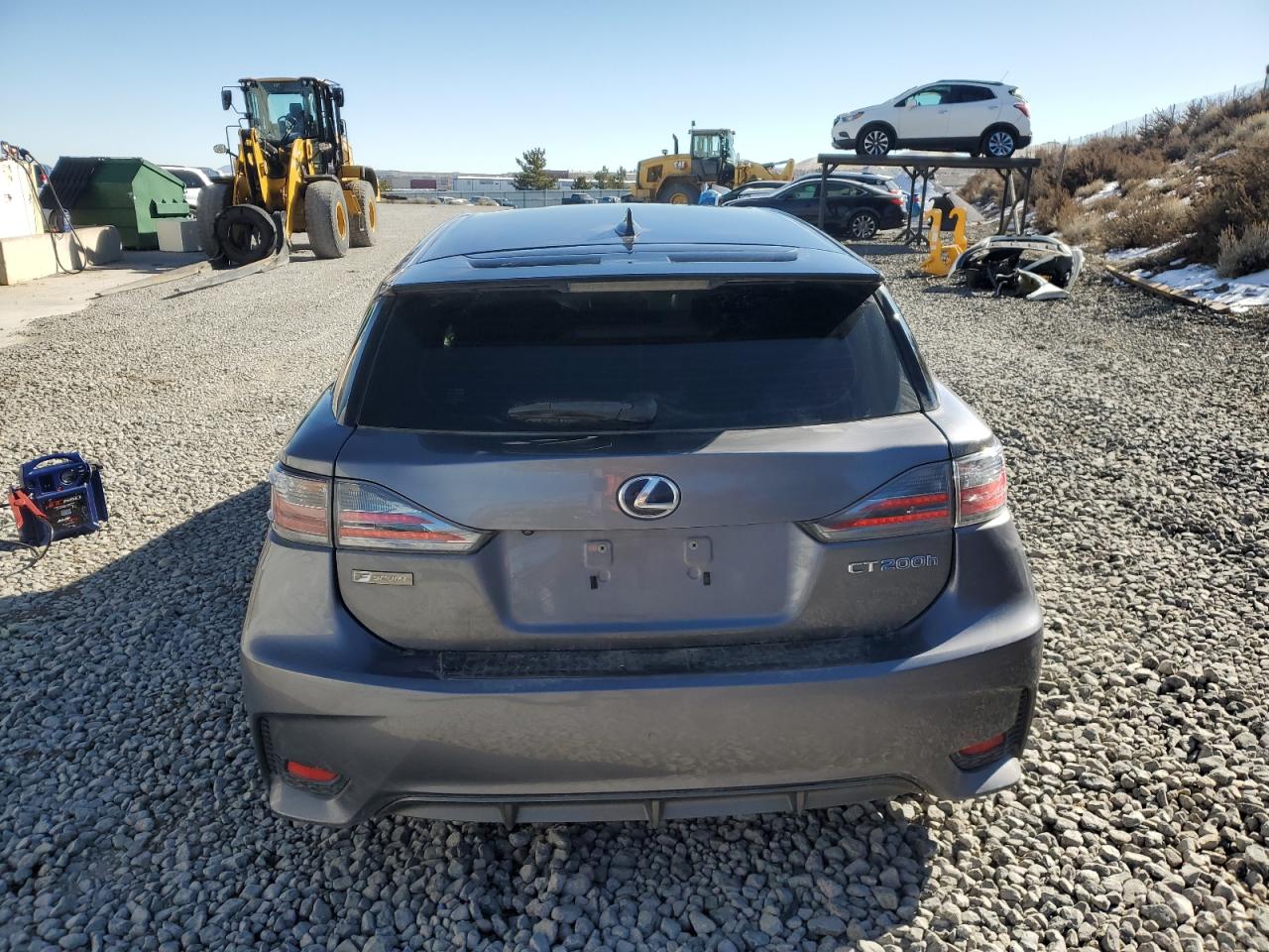 2016 Lexus CT VIN JTHKD5BH1G2253564 Copart auction photo, front end / rear end damage thumbnail 6