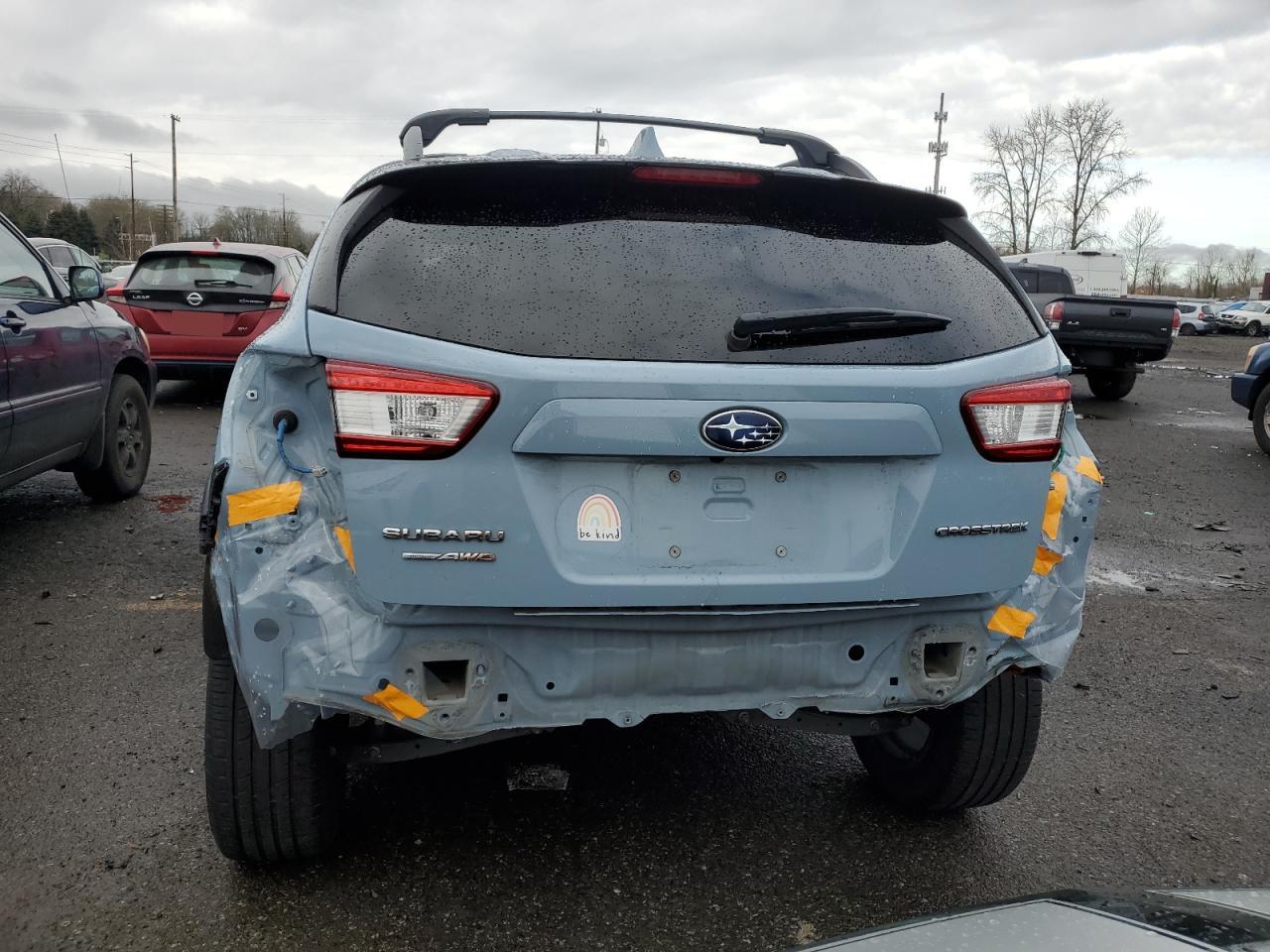 2018 Subaru XV VIN JF2GTAMC4JH319003 Copart auction photo, rear end damage thumbnail 6