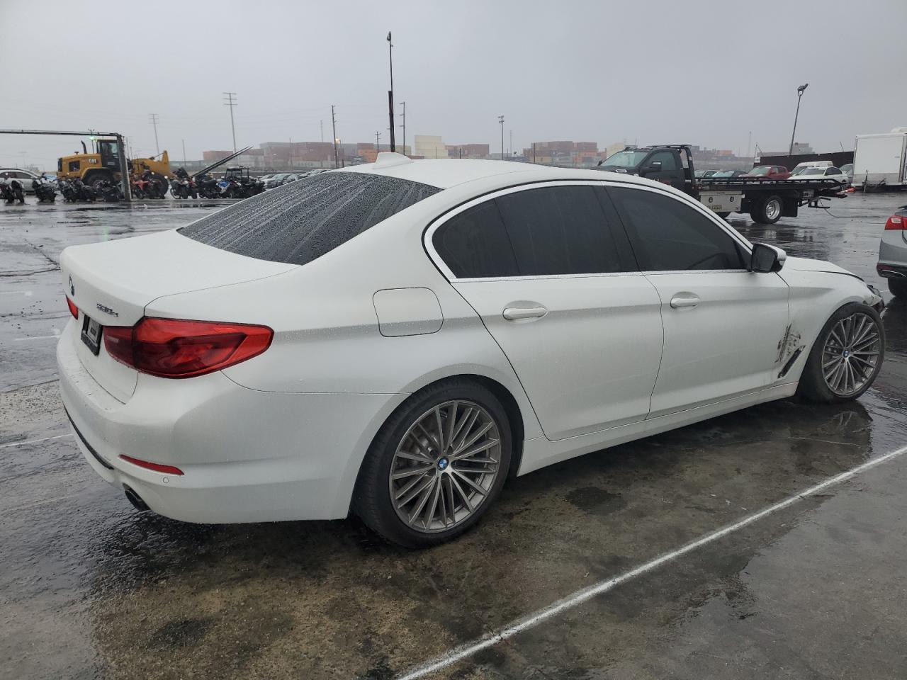 2020 BMW 5er VIN WBAJA9C07LCD36054 Copart auction photo, front end damage thumbnail 3