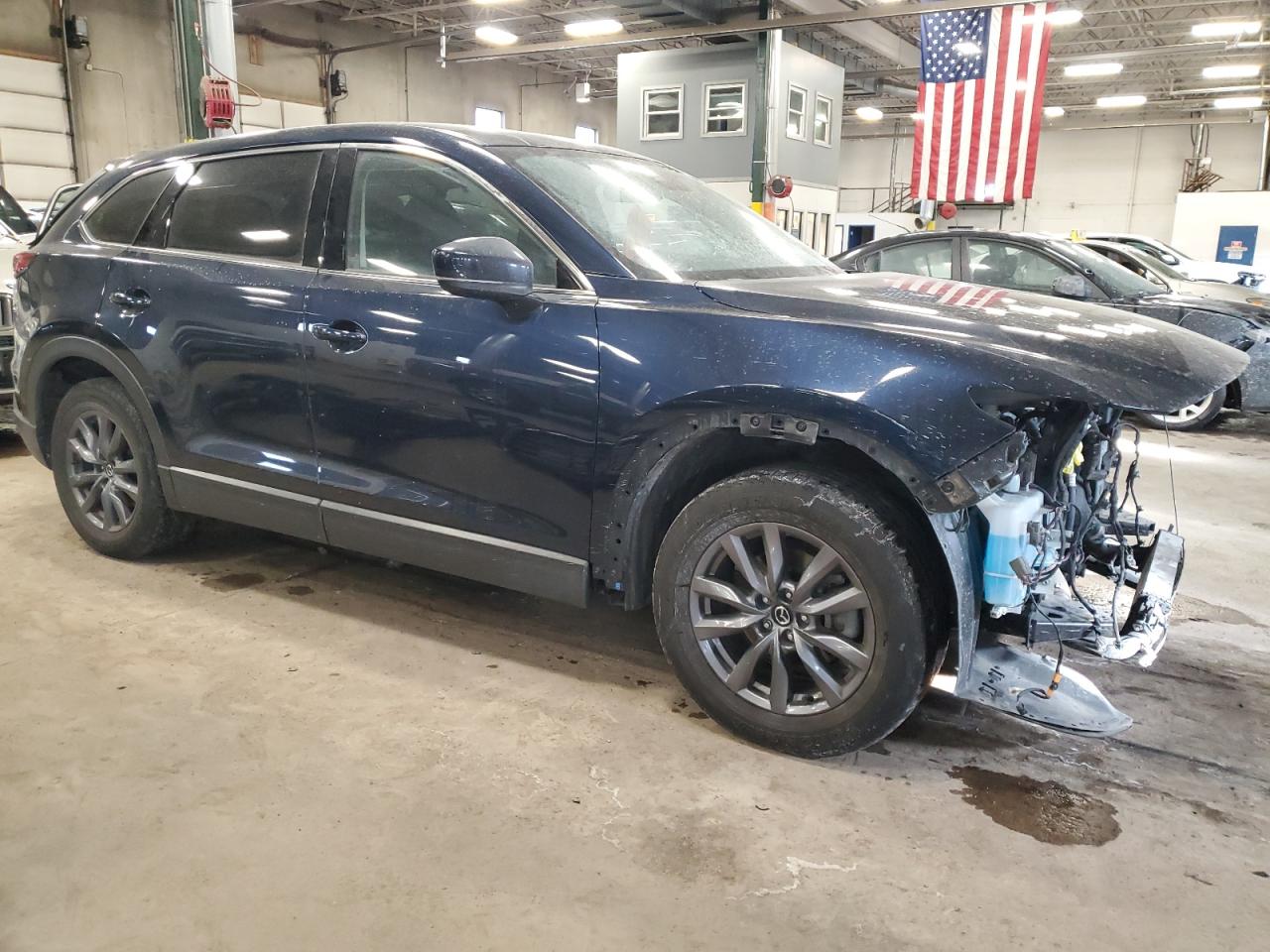 2021 Mazda CX-9 VIN JM3TCBCY4M0505778 Copart auction photo, front end damage thumbnail 4