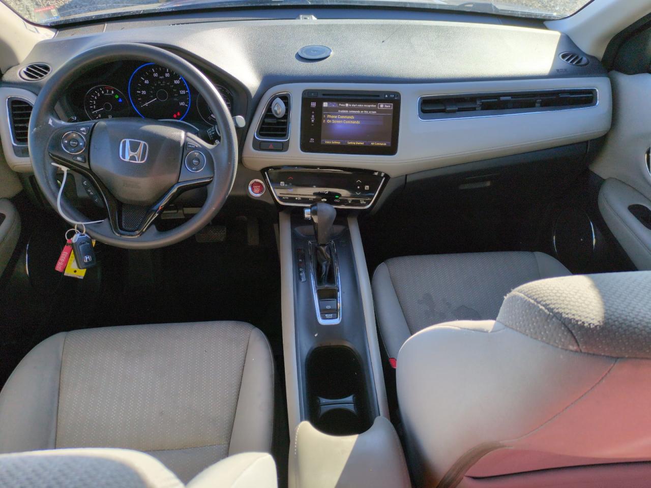 2017 Honda HR-V VIN 3CZRU6H54HG704220 Copart auction photo, front end damage thumbnail 8