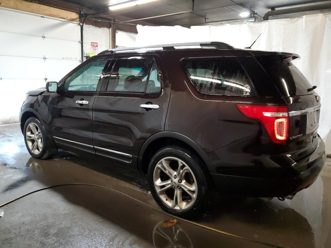 2014 Ford Explorer VIN 1FM5K8F84EGA64418 Copart auction photo, front end damage thumbnail 2