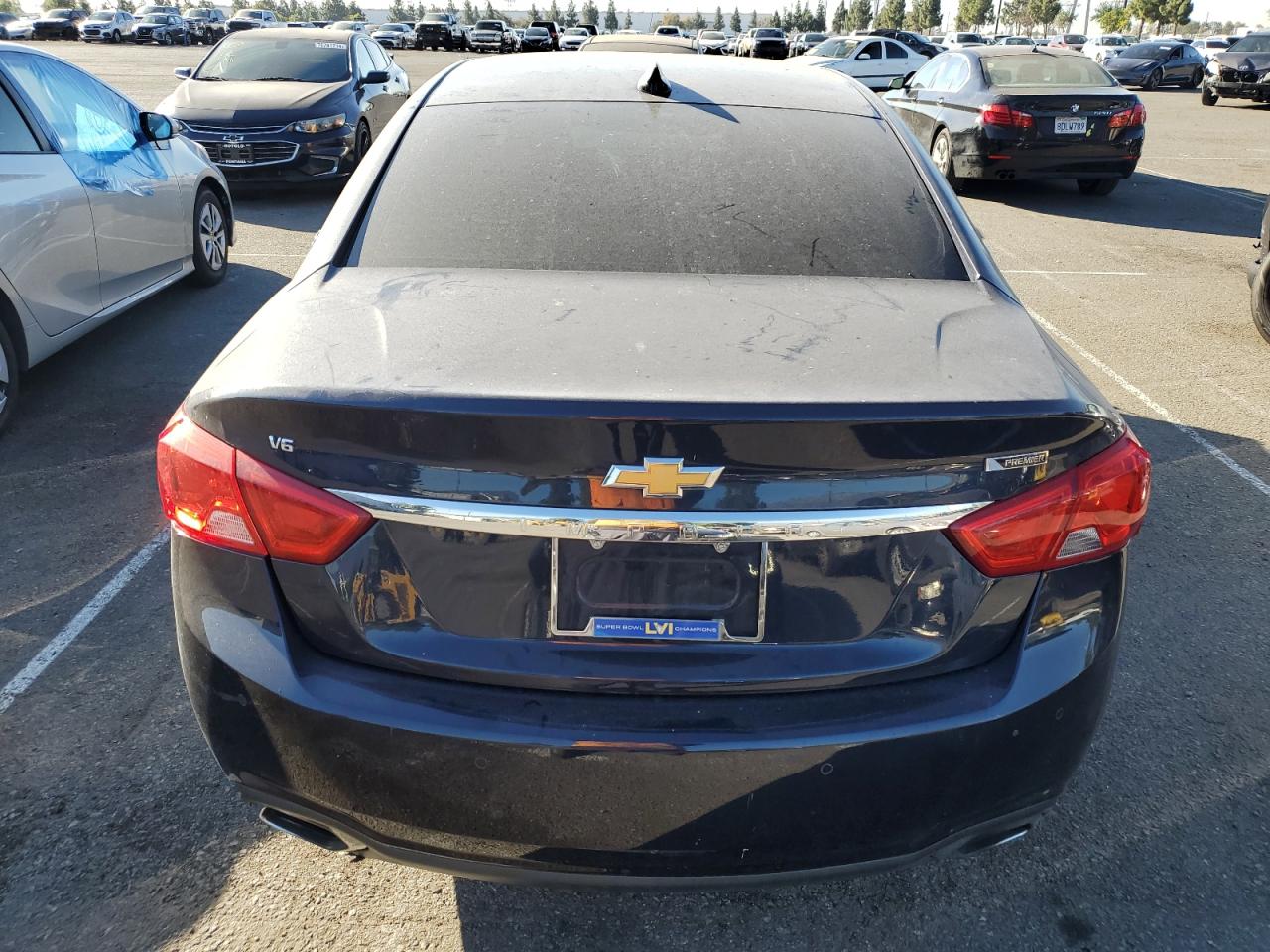 2018 Chevrolet Impala VIN 2G1125S32J9160691 Copart auction photo, front end damage thumbnail 6