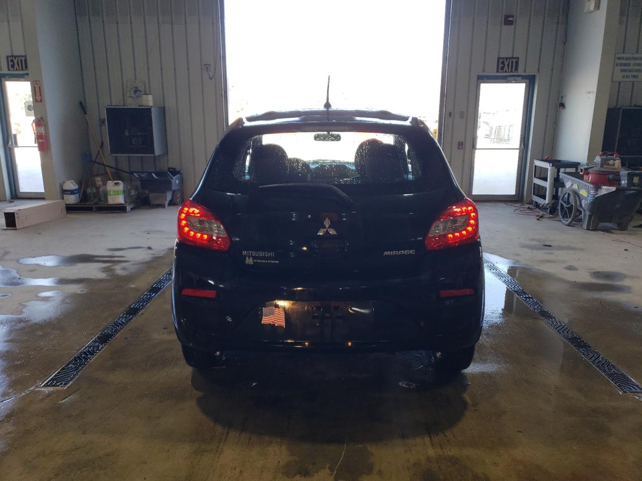 2017 Mitsubishi Mirage VIN ML32A3HJ7HH021657 Copart auction photo, front end damage thumbnail 6