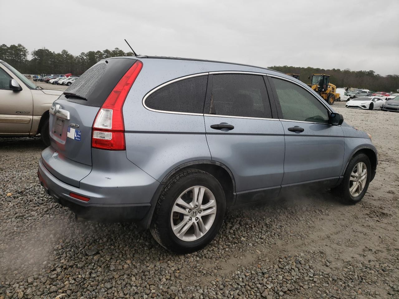 2011 Honda CR-V VIN JHLRE4H56BC008107 Copart auction photo, front end / undercarriage damage thumbnail 3