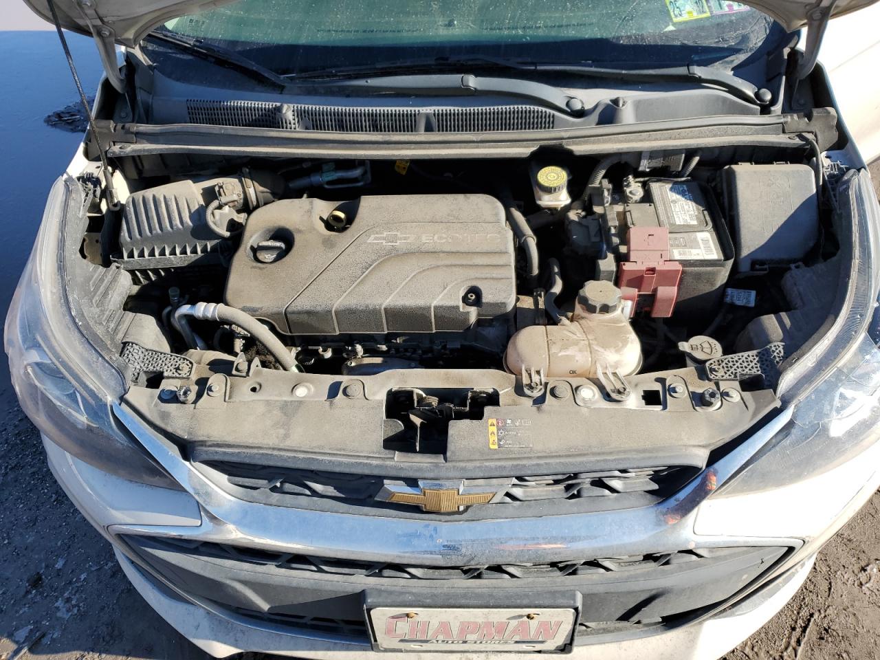 2019 Chevrolet Spark VIN KL8CB6SAXKC719850 Copart auction photo, side / front end damage thumbnail 11