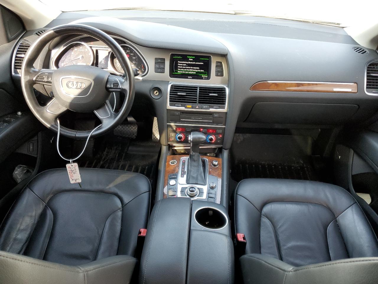 2014 Audi Q7 VIN WA1LGAFE1ED021080 Copart auction photo, front end / rear end damage thumbnail 8