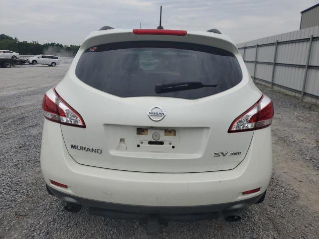 2011 Nissan Murano VIN JN8AZ1MW7BW186588 Copart auction photo, rear end damage thumbnail 6