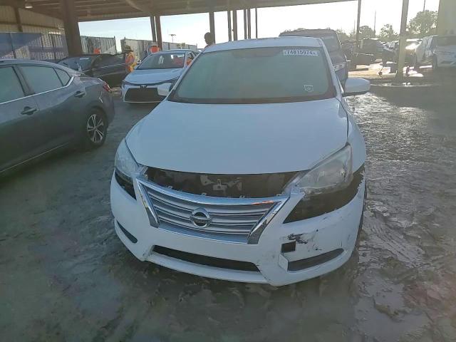 2014 Nissan Sentra VIN 3N1AB7AP5EY278475 Copart auction photo, front end damage thumbnail 13