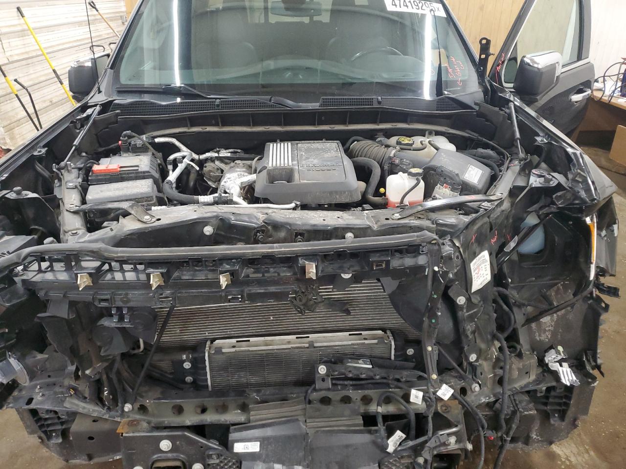 2021 GMC Sierra VIN 3GTU9DET0MG282157 Copart auction photo, front end damage thumbnail 13