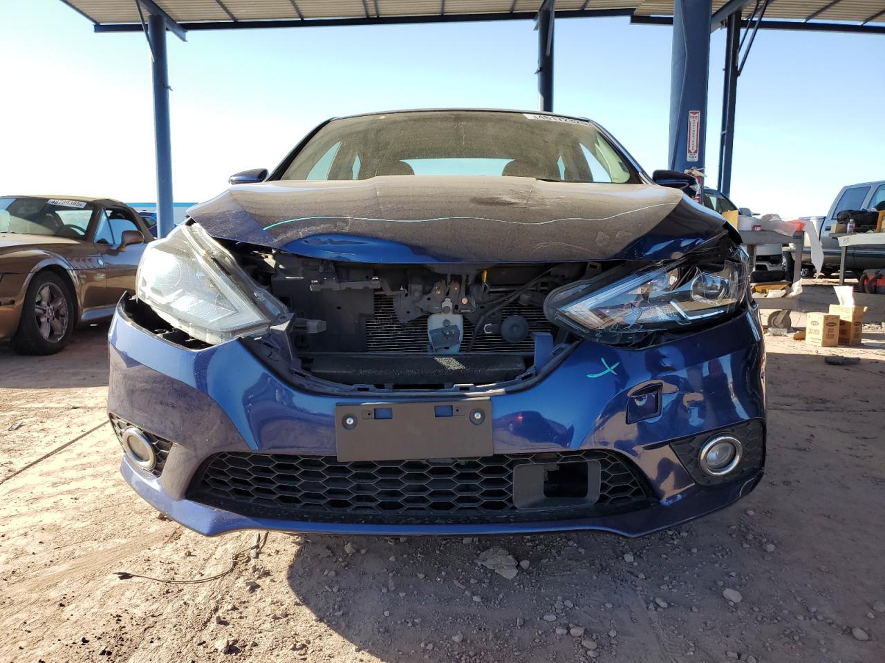 2019 Nissan Sentra VIN 3N1AB7AP9KY310887 Copart auction photo, front end damage thumbnail 5