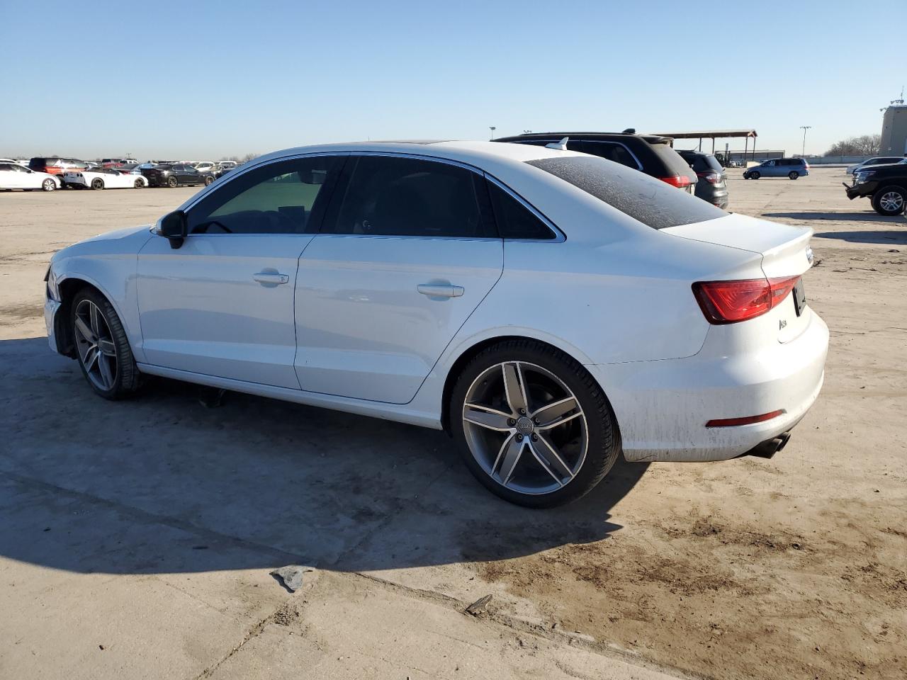 2015 Audi A3 VIN WAUCCGFF9F1034141 Copart auction photo, front end damage thumbnail 2