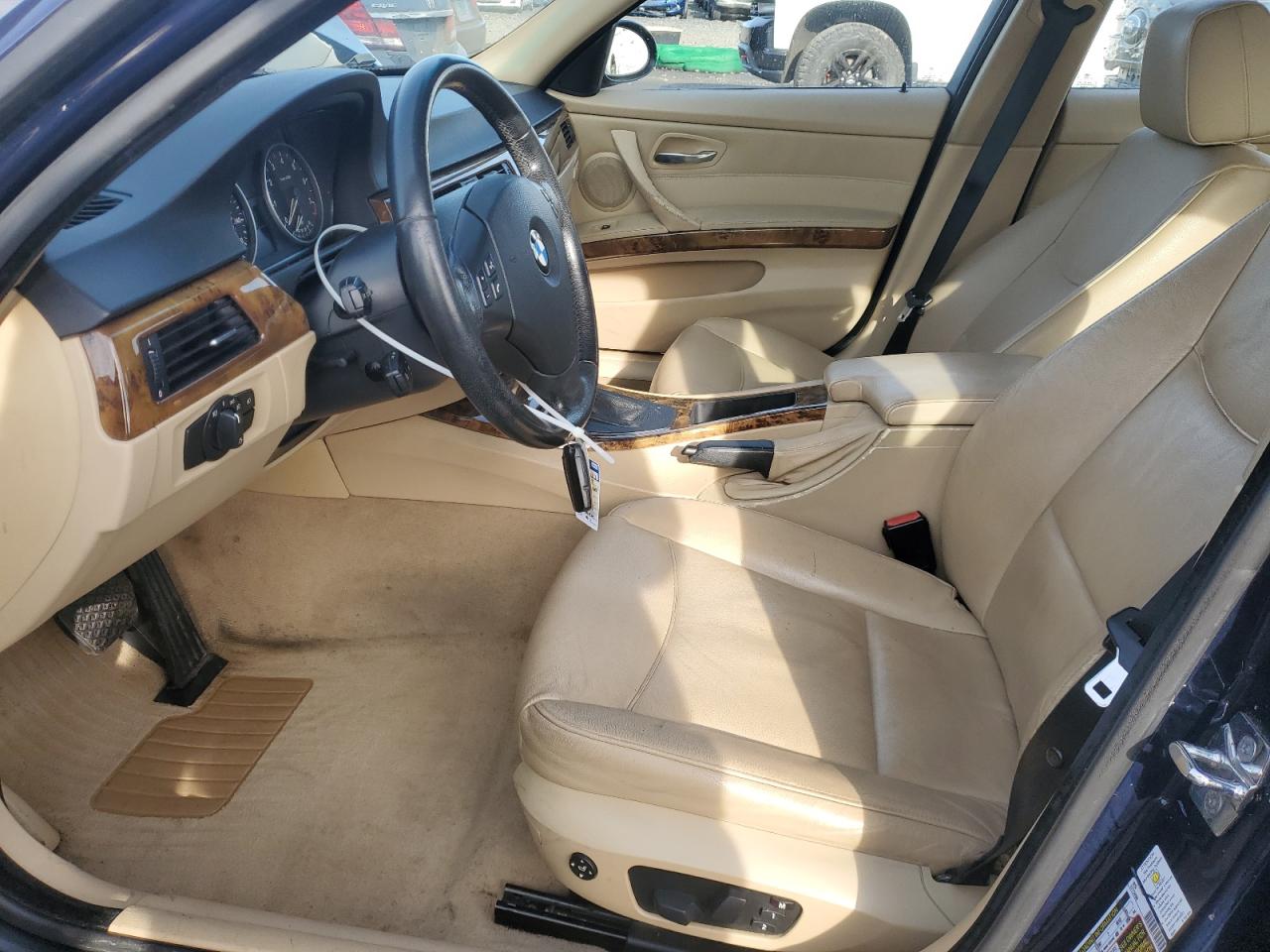 2007 BMW 3er VIN WBAVC53567FZ79576 Copart auction photo, side damage thumbnail 7