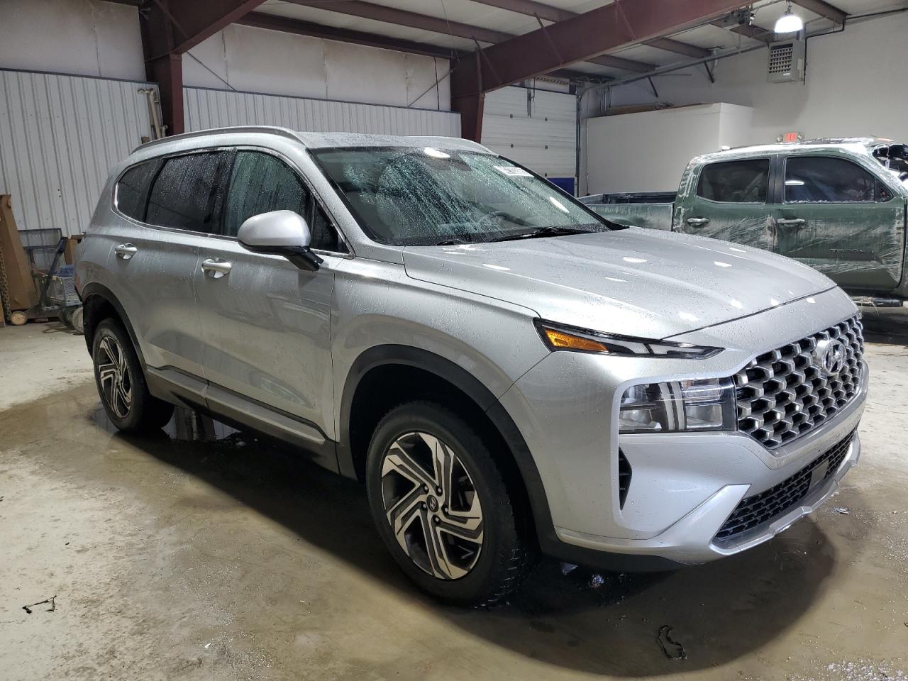 2022 Hyundai Santa Fe VIN 5NMS2DAJ7NH421285 Copart auction photo, rear end damage thumbnail 4