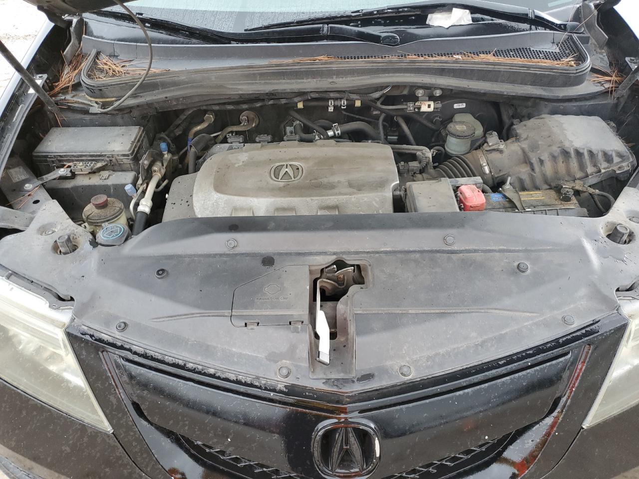 2013 Acura MDX VIN 2HNYD2H3XDH515455 Copart auction photo, mechanical / minor dent/scratches damage thumbnail 12