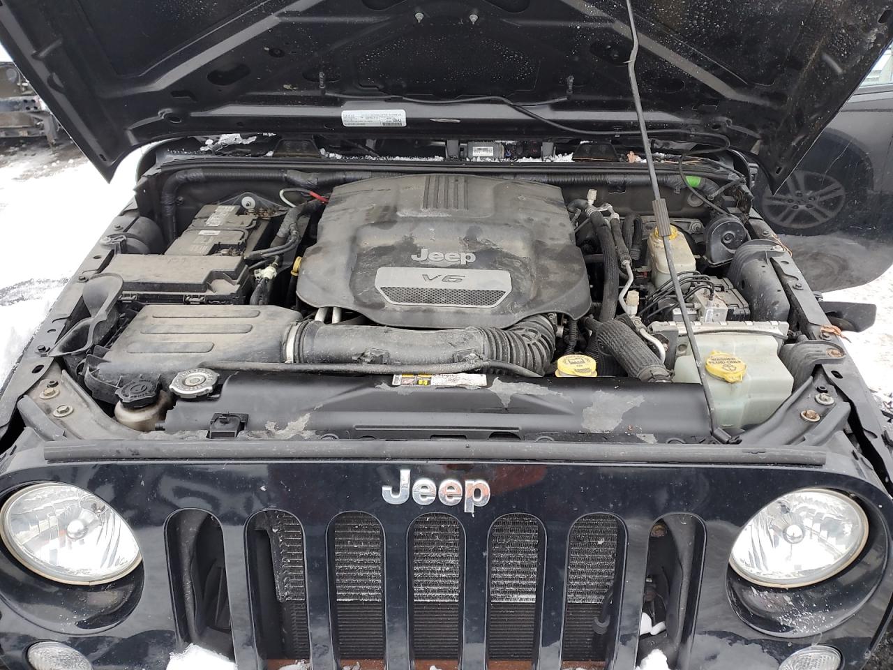 2016 Jeep Wrangler VIN 1C4AJWAG9GL258896 Copart auction photo, front end / rear end damage thumbnail 12