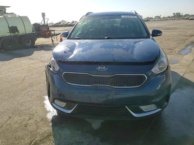 2017 KIA Niro VIN KNDCC3LC6H5042960 Copart auction photo, front end / undercarriage damage thumbnail 11