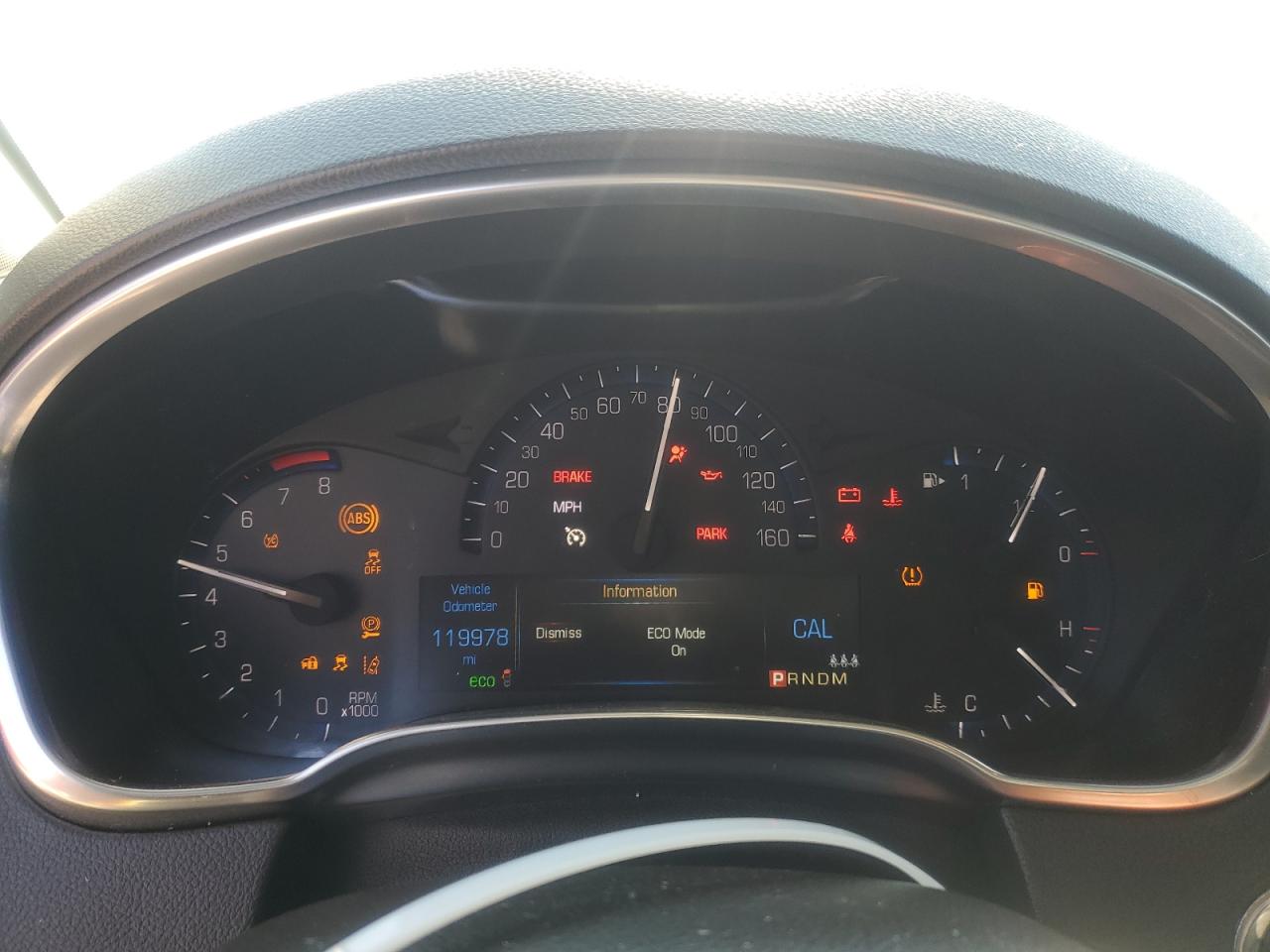 2014 Cadillac SRX VIN 3GYFNBE3XES543666 Copart auction photo, all over damage thumbnail 9