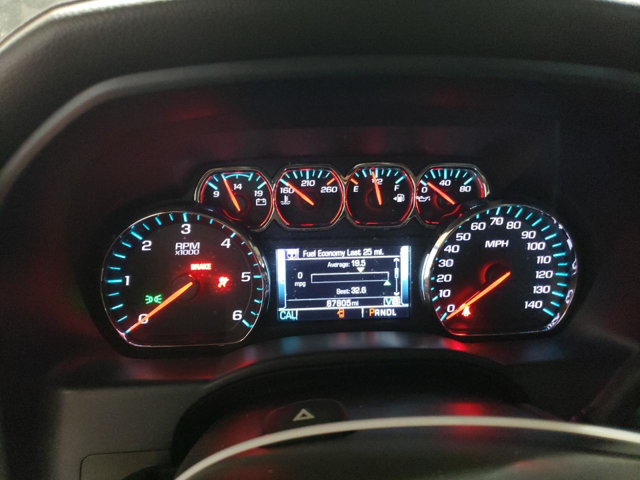 2018 GMC Sierra VIN 3GTU2NEC8JG584415 Copart auction photo, front end / side damage thumbnail 9