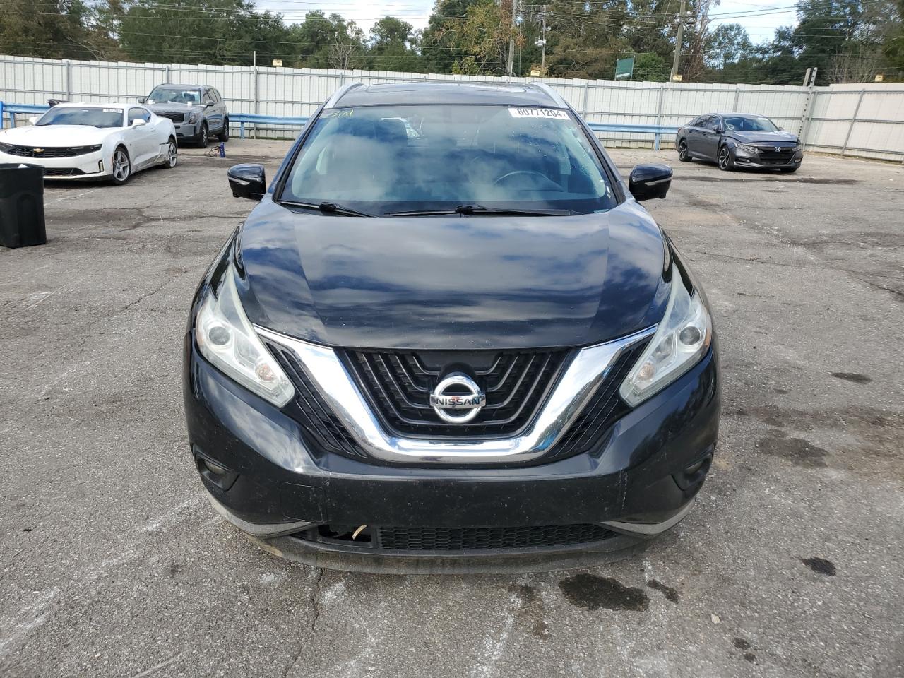 2015 Nissan Murano VIN 5N1AZ2MG9FN262541 Copart auction photo, rear end / side damage thumbnail 5