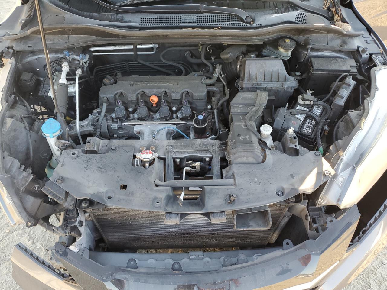 2016 Honda HR-V VIN 3CZRU5H39GM701208 Copart auction photo, front end damage thumbnail 11
