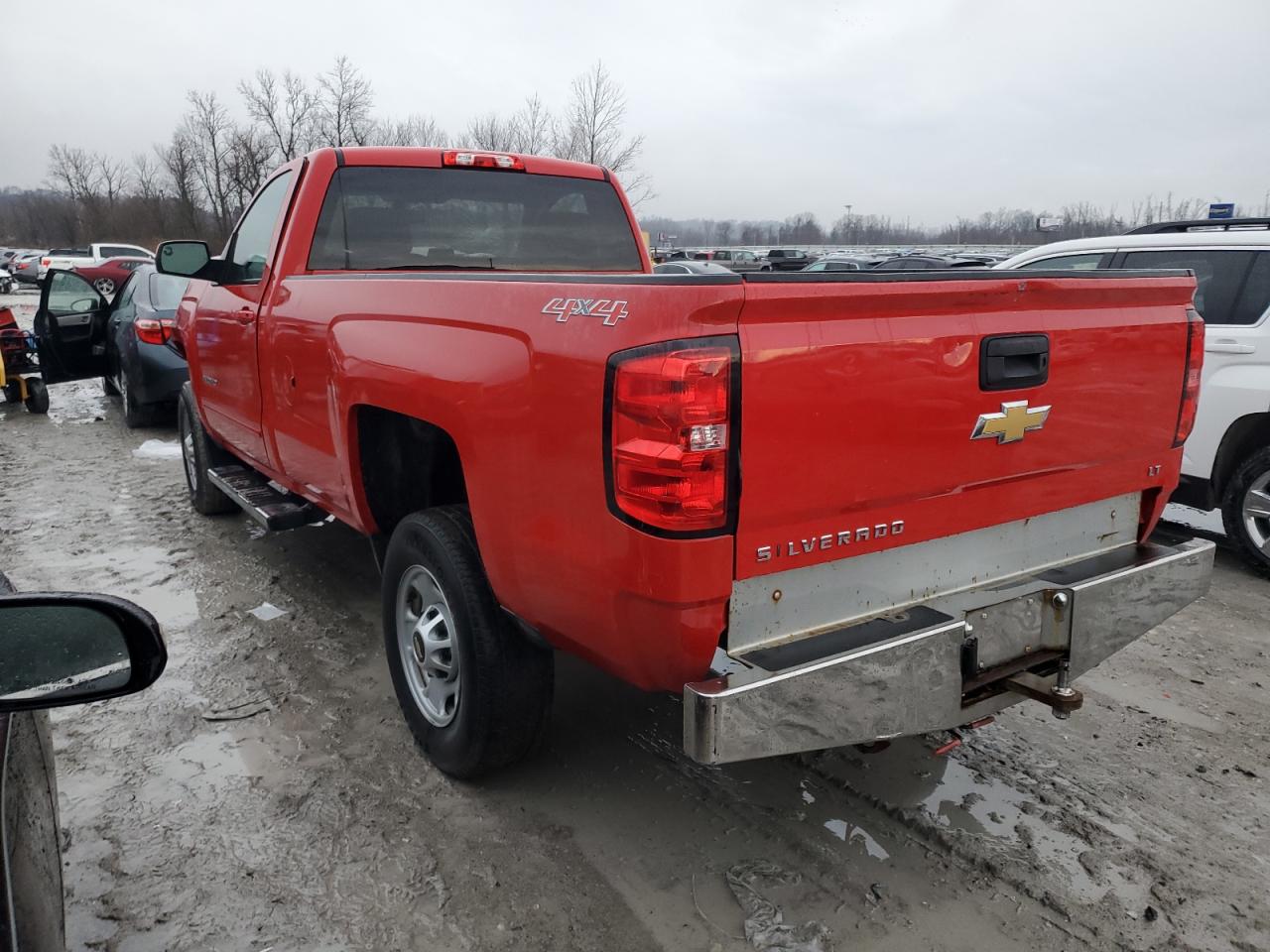 2015 Chevrolet Silverado VIN 1GC0KVEG5FZ537741 Copart auction photo, front end / minor dent/scratches damage thumbnail 2