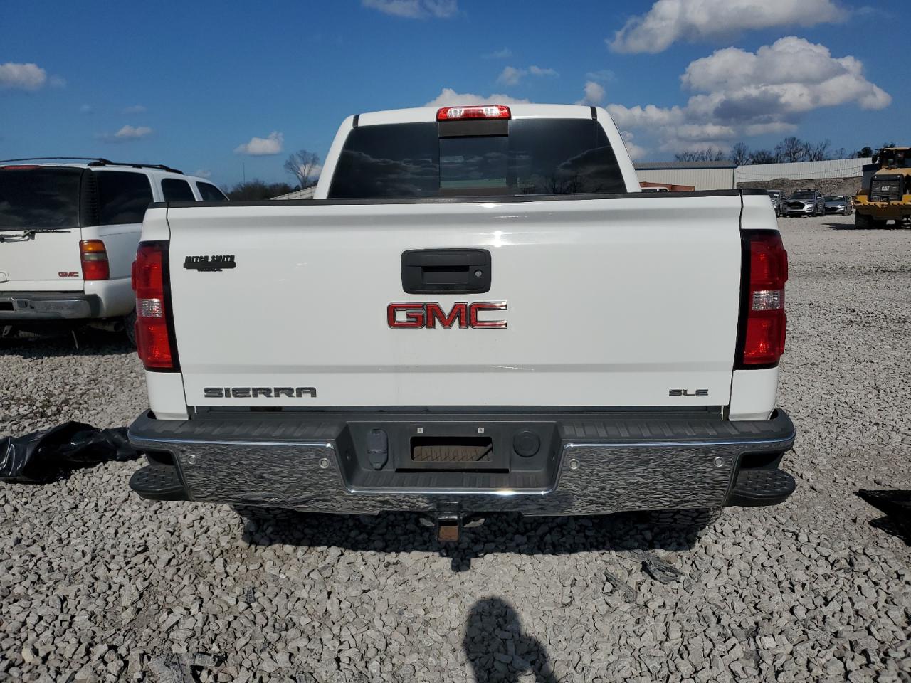 2015 GMC Sierra VIN 3GTU2UEC3FG281138 Copart auction photo, side damage thumbnail 6