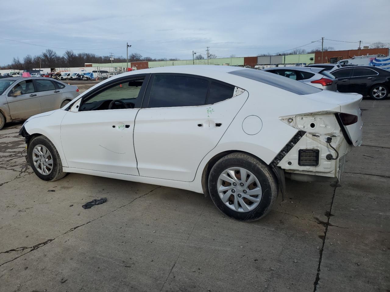 2019 Hyundai Elantra VIN 5NPD74LF3KH425495 Copart auction photo, mechanical / all over damage thumbnail 2