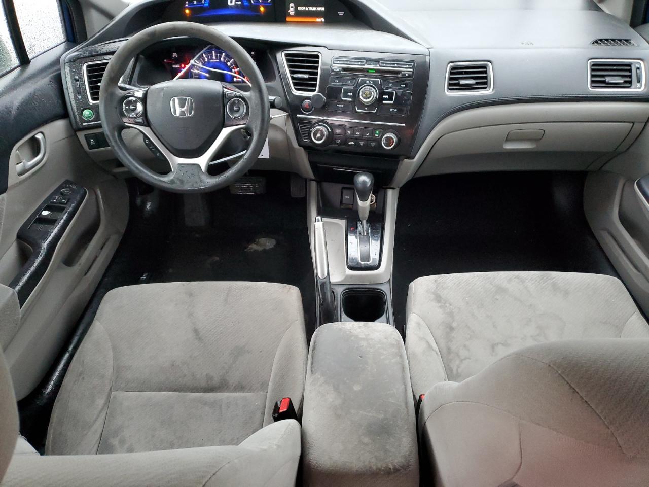 2013 Honda Civic VIN 19XFB2F5XDE203199 Copart auction photo, rear end / front end damage thumbnail 8