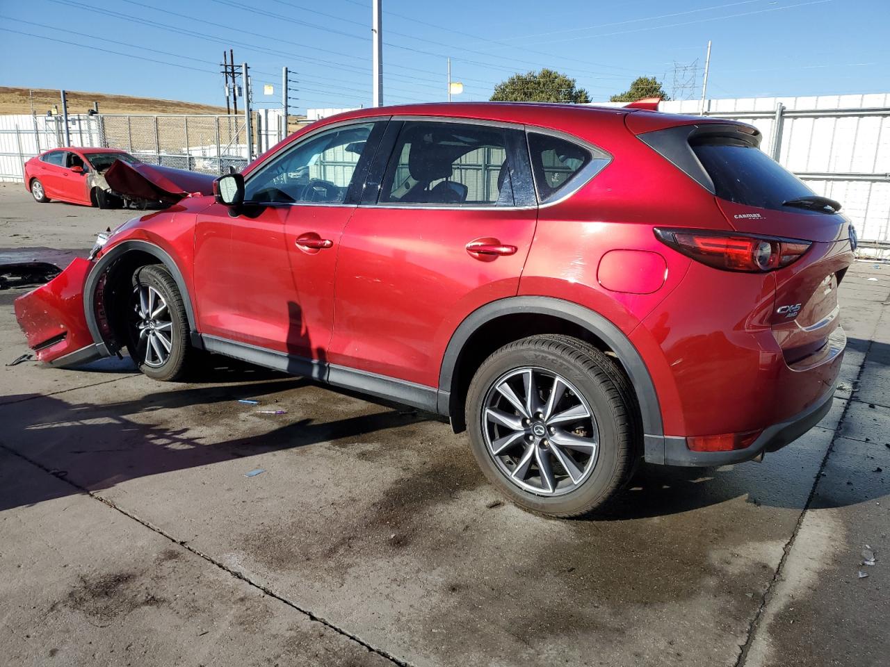 2018 Mazda CX-5 VIN JM3KFBDM6J0472664 Copart auction photo, front end damage thumbnail 2