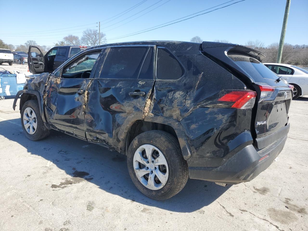2023 Toyota RAV 4 VIN 2T3H1RFV6PW275482 Copart auction photo, rollover / side damage thumbnail 2