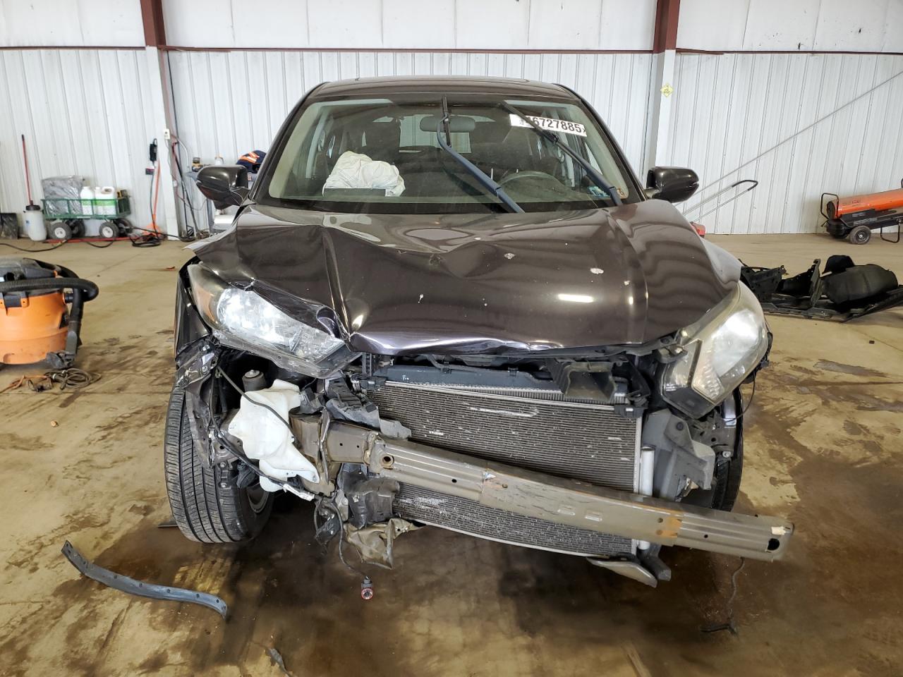 2017 Honda HR-V VIN 3CZRU6H5XHM719631 Copart auction photo, front end damage thumbnail 5