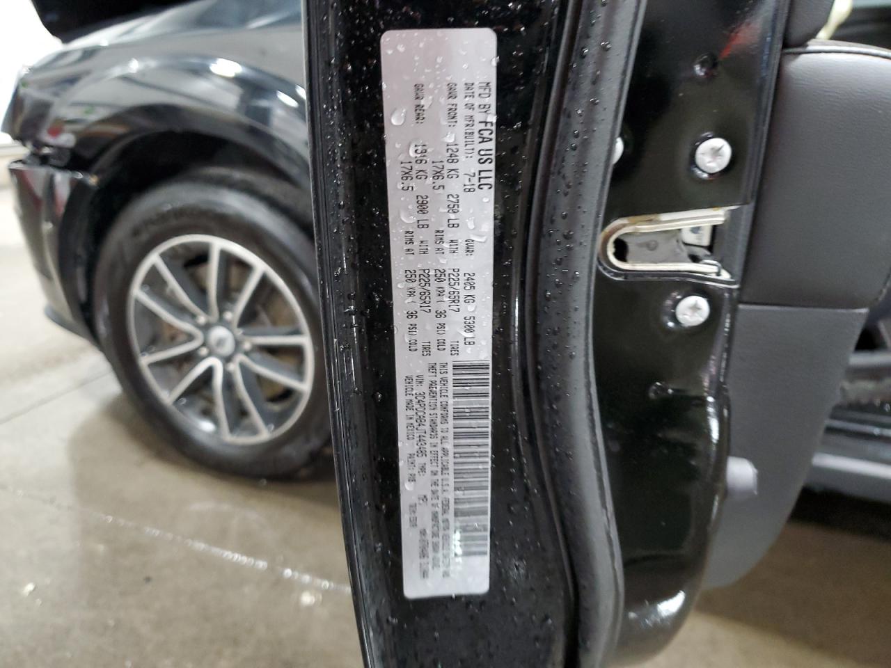 2018 Dodge Journey VIN 3C4PDCAB4JT443485 Copart auction photo, front end damage thumbnail 14