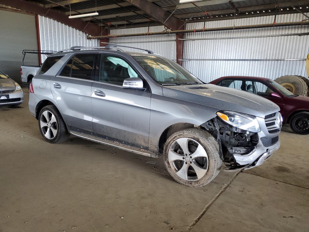 2016 Mercedes-Benz GLE VIN 4JGDA5HB7GA746107 Copart auction photo, side / front end damage thumbnail 4