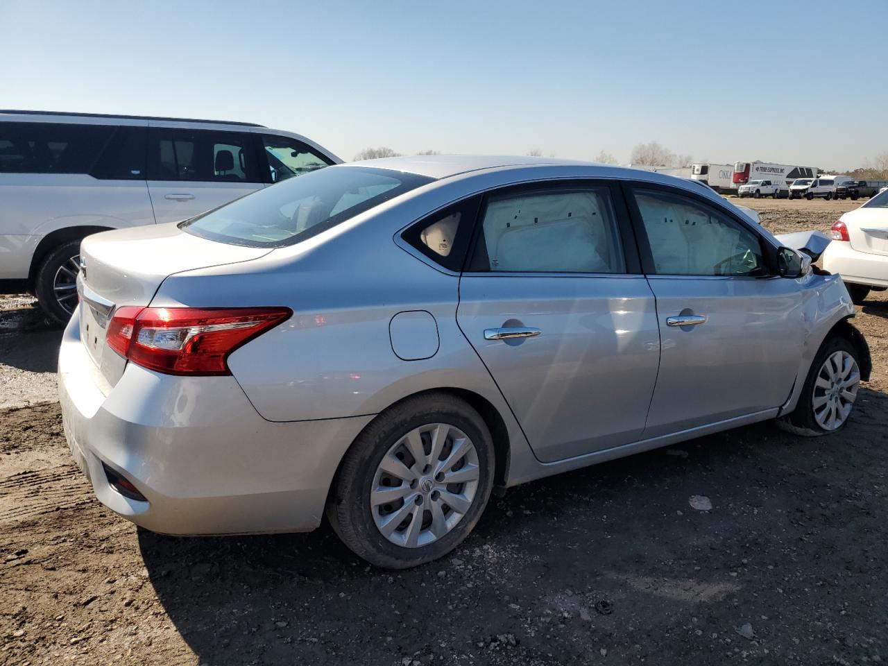 2018 Nissan Sentra VIN 3N1AB7AP4JY289297 Copart auction photo, front end / mechanical damage thumbnail 3