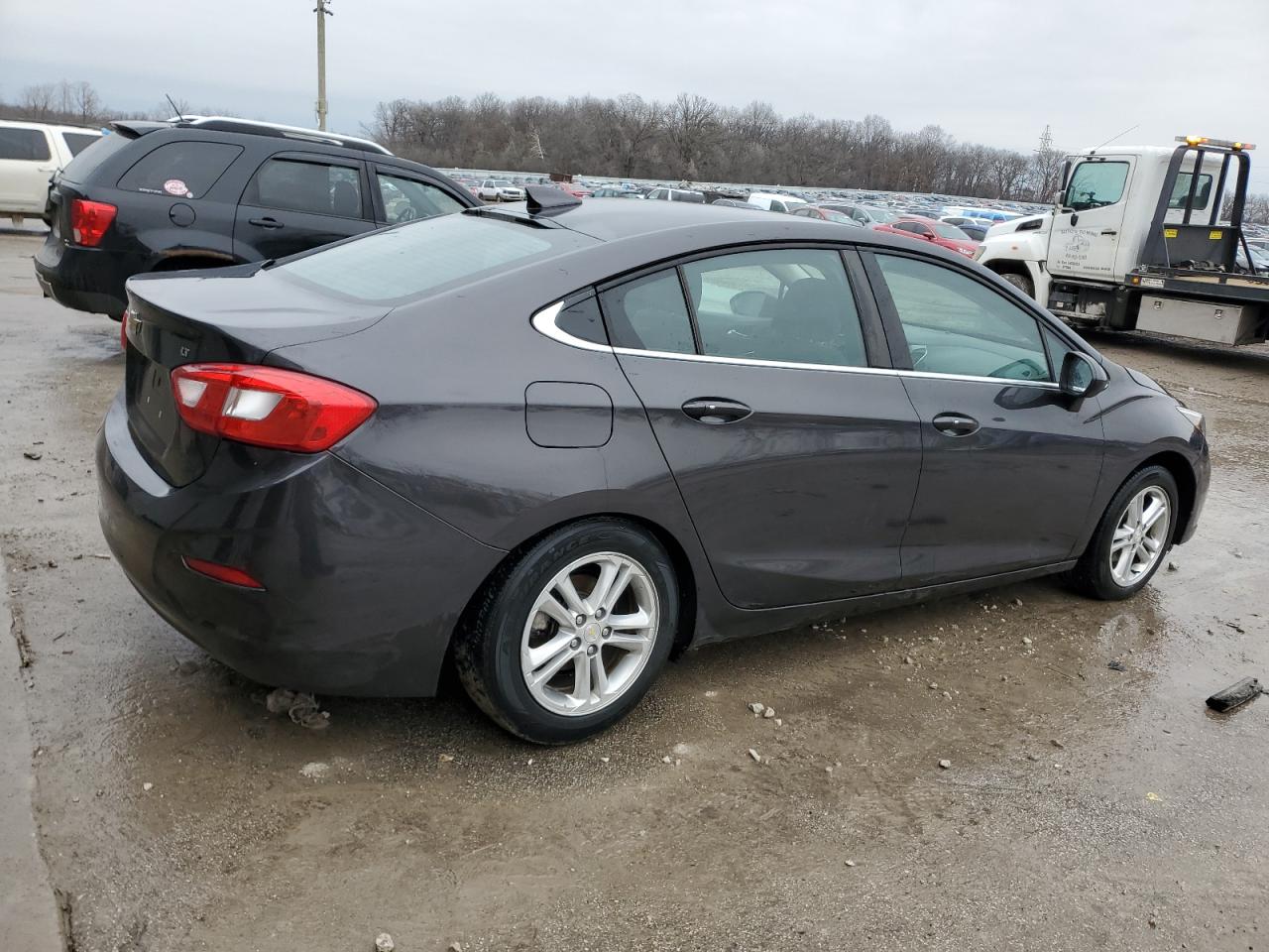 2017 Chevrolet Cruze VIN 1G1BE5SMXH7258450 Copart auction photo, side / rear end damage thumbnail 3