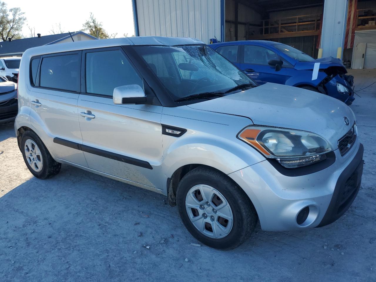 2013 KIA Soul VIN KNDJT2A51D7512607 Copart auction photo, front end damage thumbnail 4