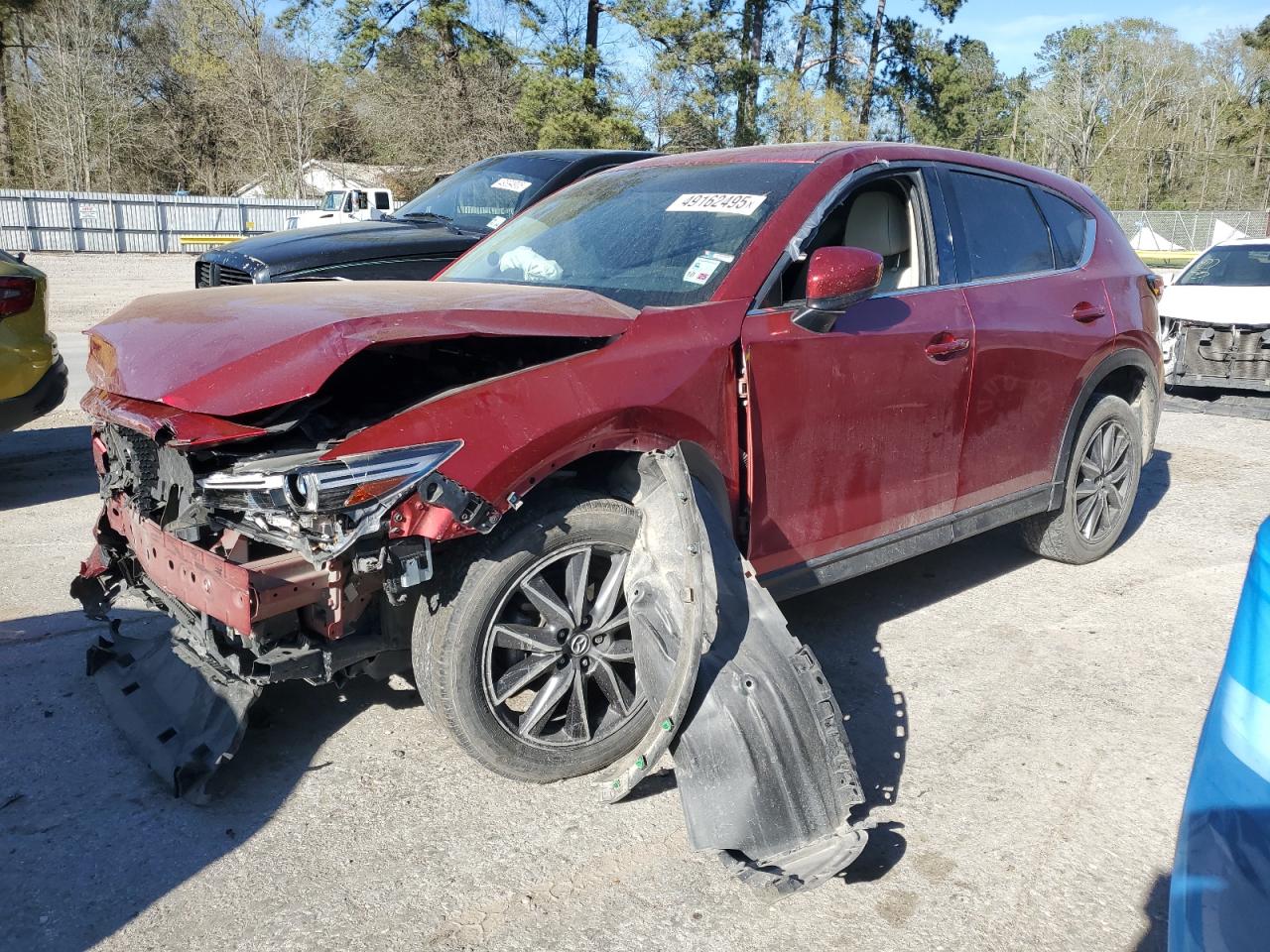 2018 Mazda CX-5 VIN JM3KFADM1J1454982 - Copart auction photo