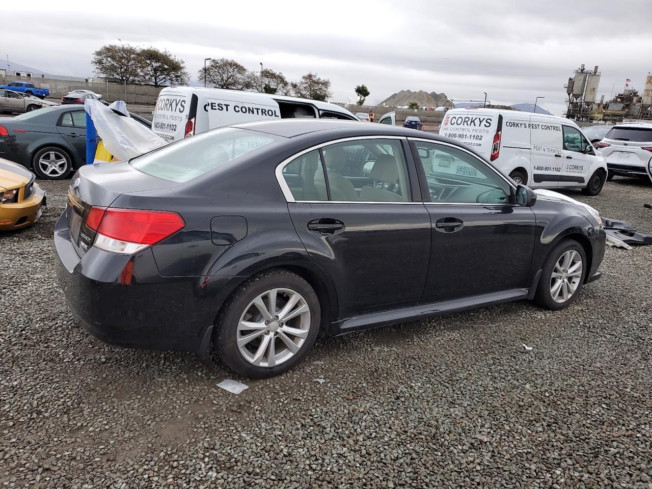 2013 Subaru Legacy VIN 4S3BMCC60D3045197 Copart auction photo, minor dent/scratches damage thumbnail 3