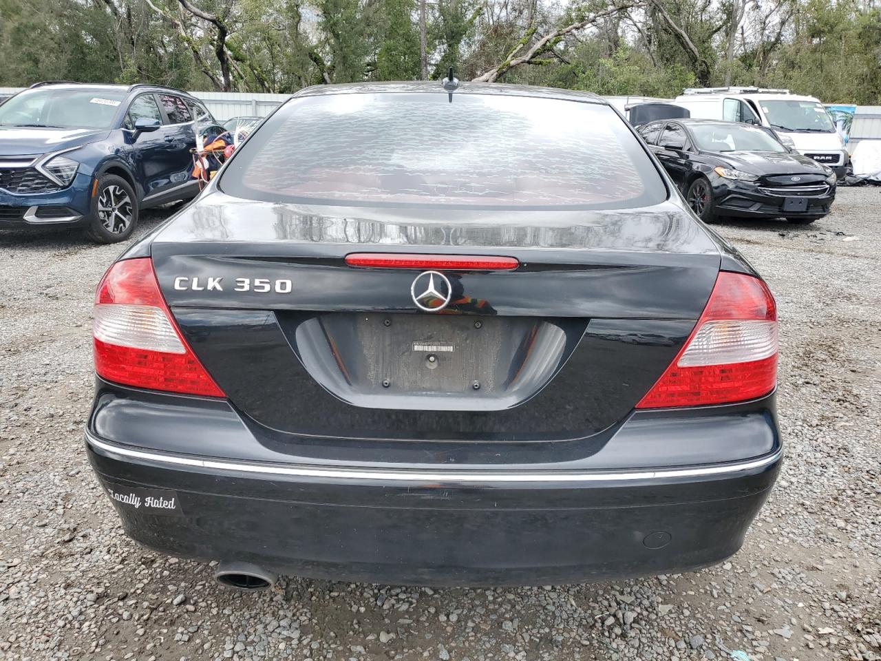 2007 Mercedes-Benz CLK-klasse VIN WDBTJ56H37F217973 Copart auction photo, normal wear damage thumbnail 6