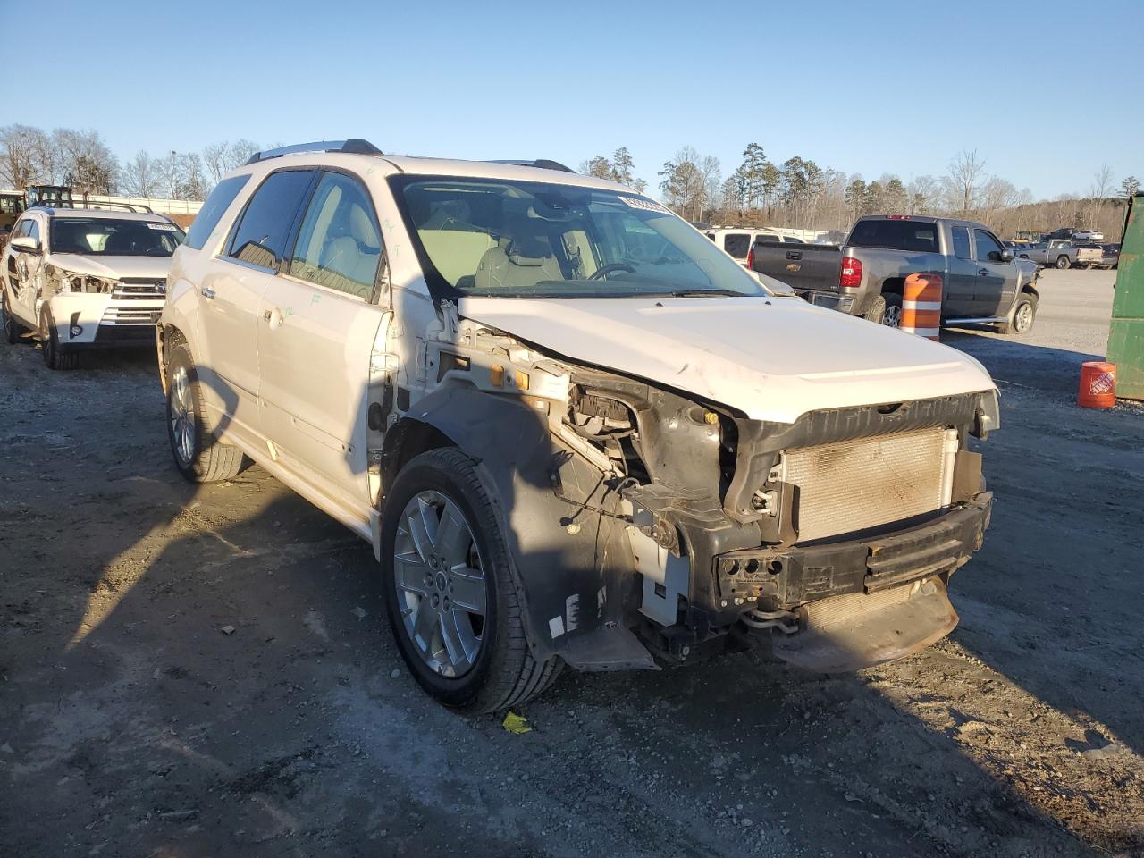 2015 GMC Acadia VIN 1GKKRTKD4FJ291450 Copart auction photo, front end damage thumbnail 4