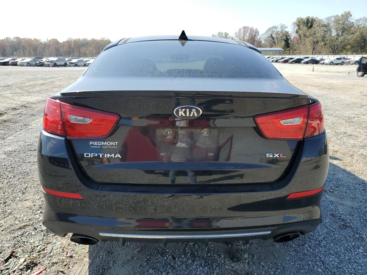 2015 KIA Optima VIN 5XXGR4A6XFG383080 Copart auction photo, front end damage thumbnail 6