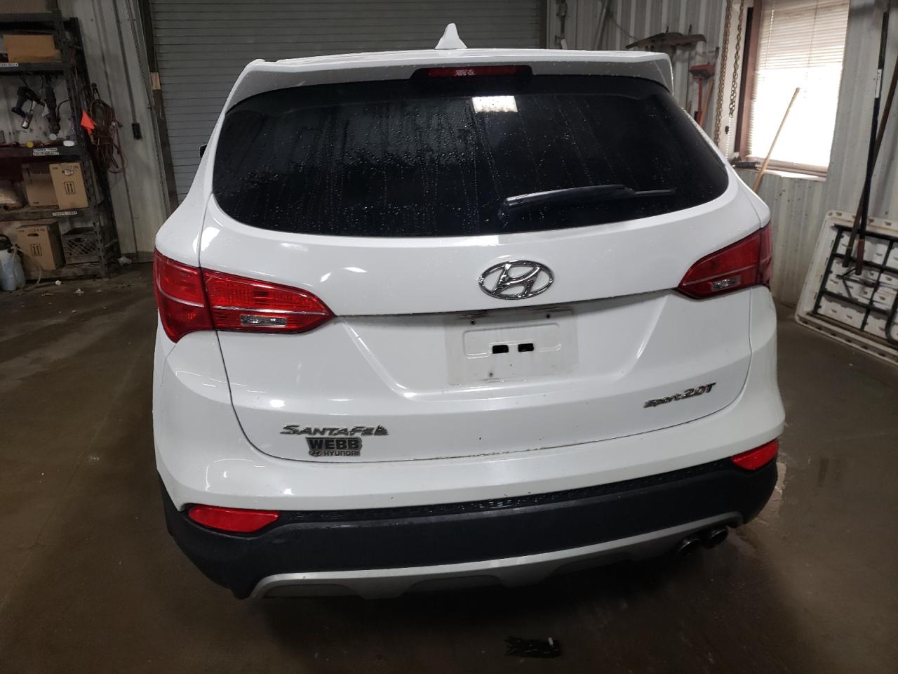 2013 Hyundai Santa Fe VIN 5XYZW3LA7DG071708 Copart auction photo, side damage thumbnail 6