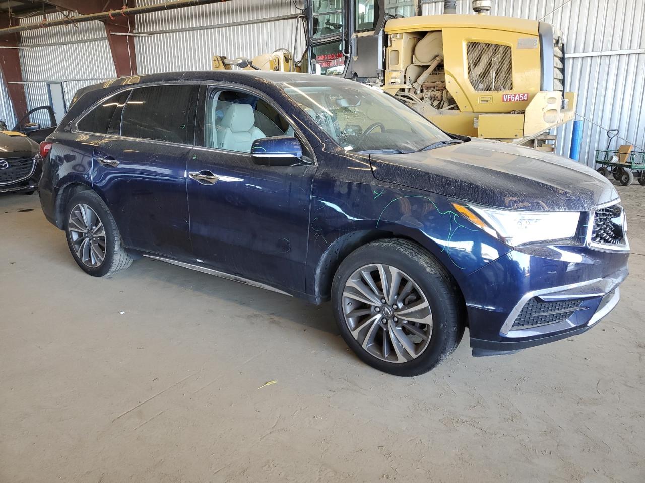 2017 Acura MDX VIN 5FRYD4H58HB025478 Copart auction photo, rear end damage thumbnail 4