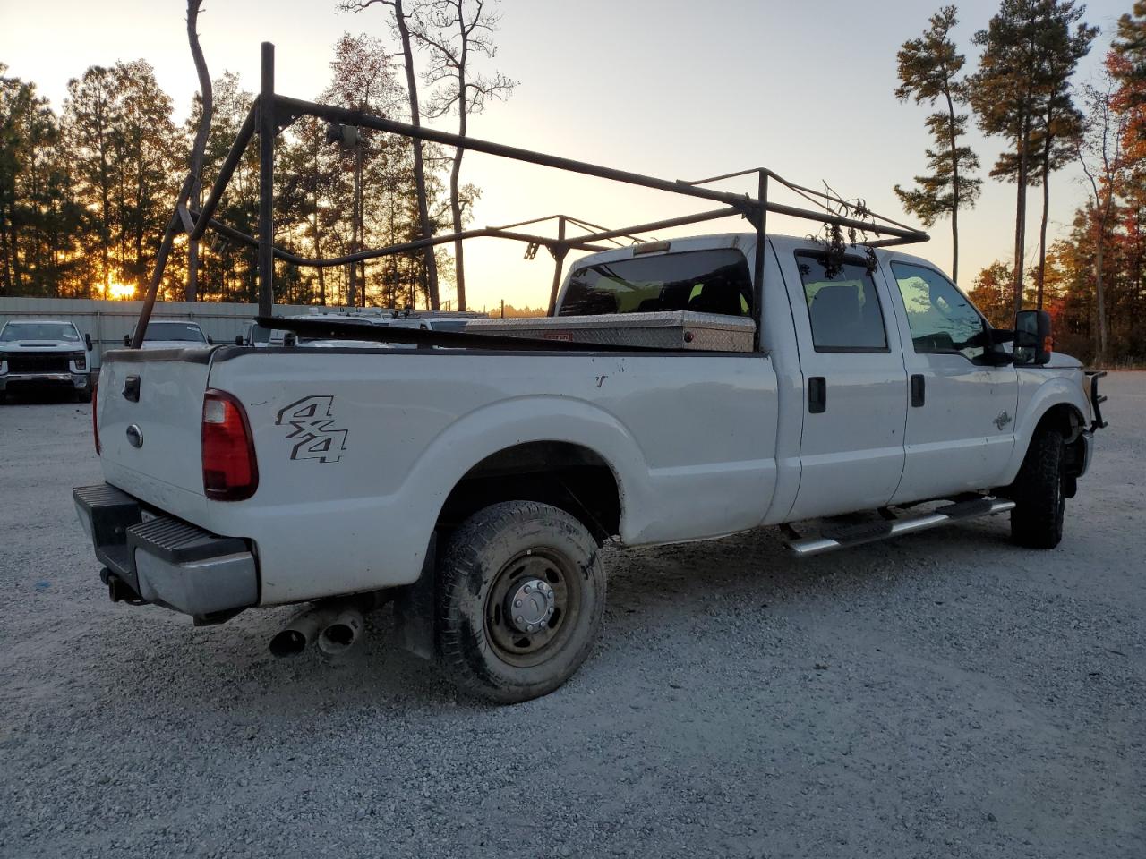 2012 Ford F250 VIN 1FT7W2BT3CED16399 Copart auction photo, top/roof damage thumbnail 3